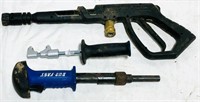 Lot of Hand Tools incl. a Pressure Washer Handle