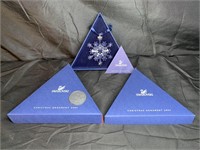 Swarovski Star Rockefeller Christmas Ornament 2004