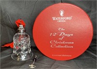 Marked Waterford 12 Days of Christmas Bell