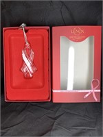 Lenox Breast Cancer Ribbon Ornament