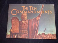 Vintage The Ten Commandments Book