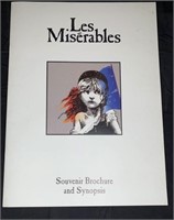 Les Miserables Souvenir Brochure & Synopsis