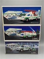 (3) HESS TRUCKS - IN BOX