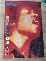 JIMMY HENDRIX GENEALOGY CHART POSTER