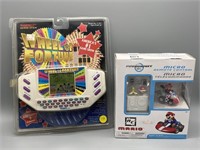 TIGER WHEEL OF FORTUNE & WII MARIO CART