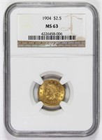 1904 $2.50 LIBERTY GOLD