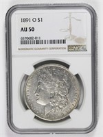 1891-O MORGAN SILVER DOLLAR