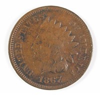 1867/67 INDIAN CENT