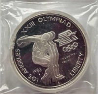 1983S Proof Olympic Dollar Deep Cameo PF69