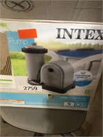 Intex filter pump,untested