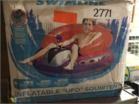 Slimline inflatable ufo squirter, untested