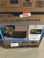 22 gallon small deck box