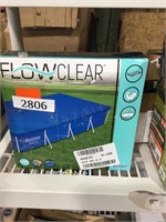 Flowclear pool cover