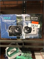 Pyle outdoor waterproof speaker system (untested)