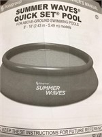 Summer Wave 15’ pool