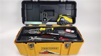 Craftsman tool box with hand tools- drivers,