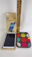 Samsung Galaxy Tab 3 16GB (works), padded case