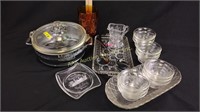Glass dishes, small glass bowls