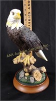 Resin eagle figurine, no brand