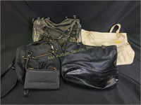 Variety of purses, most unbranded, 5x7 photo