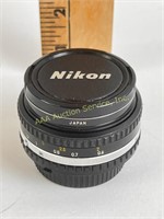 Nikon camera lens series E 50mm 1:1.8