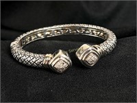 Town & Country Sterling bracelet with diamonds