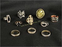 10 costume rings