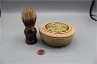 Vintage Plisson Shaving Brush and Soap