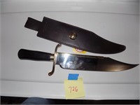 Large knife with case