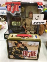 GI Joe JFK Figurine,GI Jo’s Lunch Box