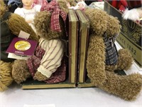 Vintage Bookends,Teddy Bear