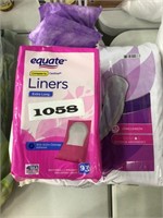 Equate Panty Liners & Pads (Opened)