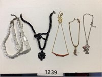5 necklaces