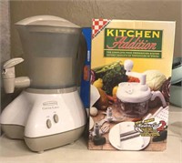 Kitchen Addition Food Processor and Cocoa-Latte