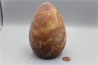 Vintage Italian-Carved Alabaster Egg