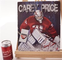 Laminé de Carey Price, 10'' x 12''