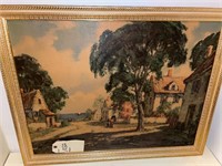 BEAUTIFUL SIGNED PAINTING FRAMED