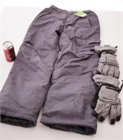 Pantalons de neige M et gants Burton