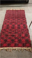 Woven Red Rug