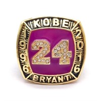 Los Angeles Lakers Kobe Bryant Replica HOF Ring NW