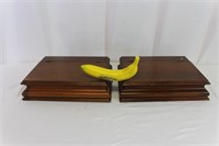 Pair of Vintage Wood Stationary Boxes