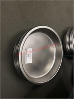 (7) 15" ROUND SERVING PANS