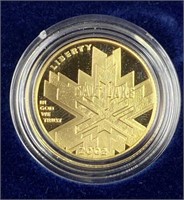 2002-W Gold Proof Olympic Winter Games Commem.