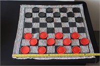 Gameboard: Checkers, Large, *Missing One Piece*