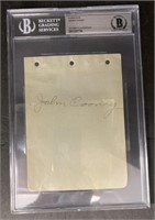 (S) John cooney autograph Beckett authenticated