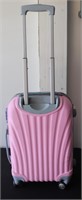 Pink & Grey Carry-on Suitcase