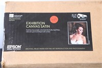 Epson Exhibition Canvas Black Satin, New in box