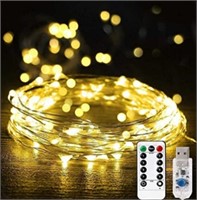 Sealed - NAOKEY LED Dimmable String Lights,Plug