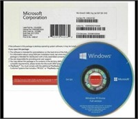 Sealed - Microsoft Windows 10 Home 64bit Software