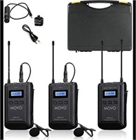 New - Movo WMX-20-DUO 48-Channel UHF Wireless